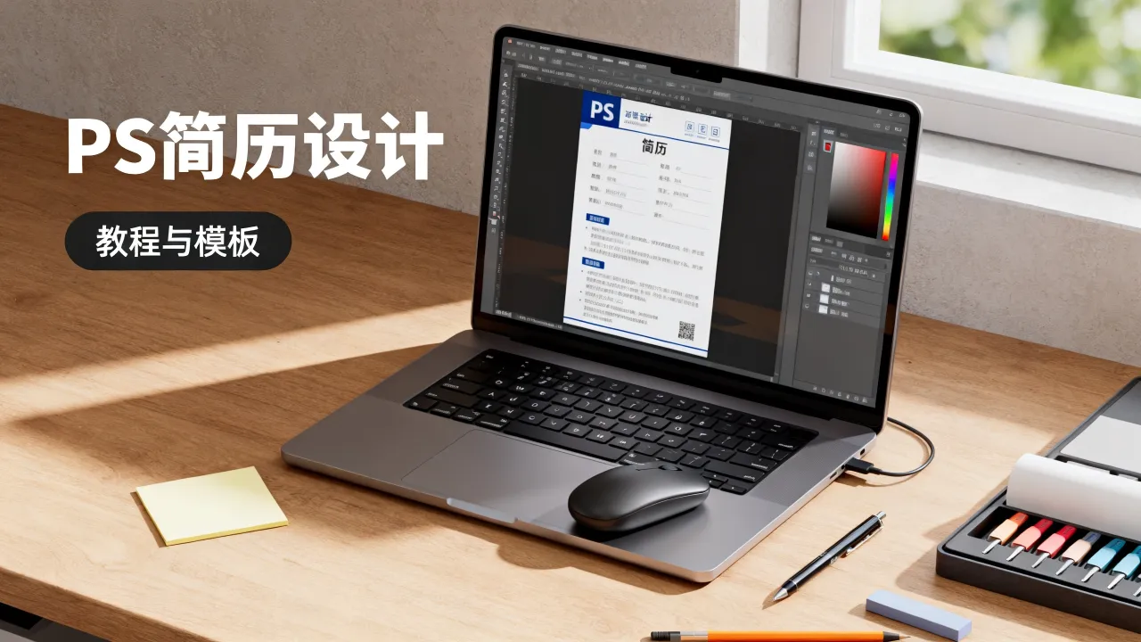 PS怎么设计简历,PS简历设计教程与模板怎么找-图2 PS怎么设计简历,PS简历设计教程与模板怎么找-图2