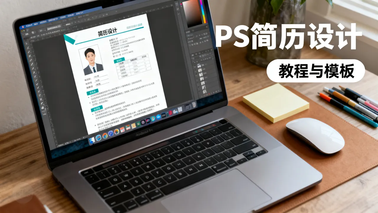 PS怎么设计简历,PS简历设计教程与模板怎么找-图3 PS怎么设计简历,PS简历设计教程与模板怎么找-图3