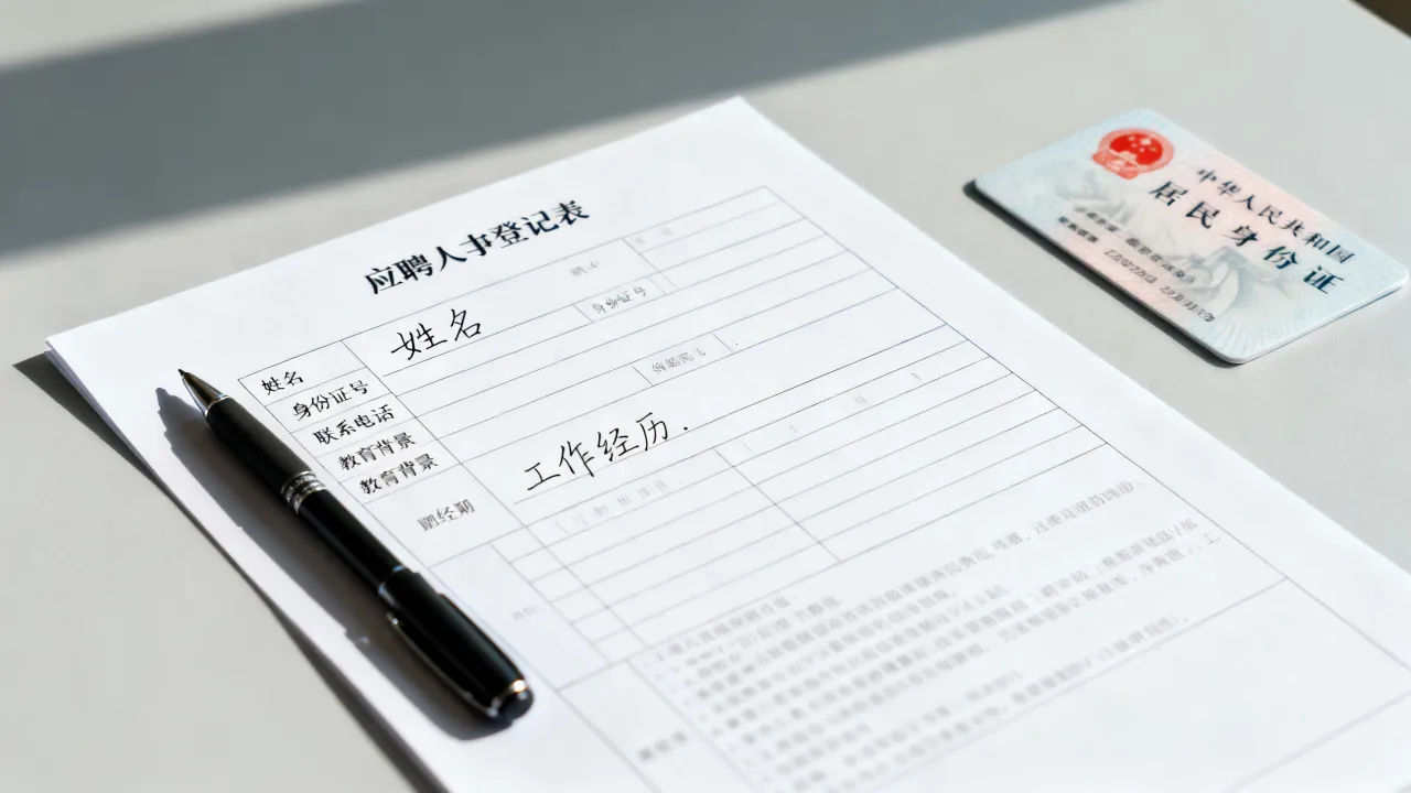 应聘人事登记表怎么填写?,应聘人事登记表填写注意事项有哪些?-图2 应聘人事登记表怎么填写?,应聘人事登记表填写注意事项有哪些?-图2