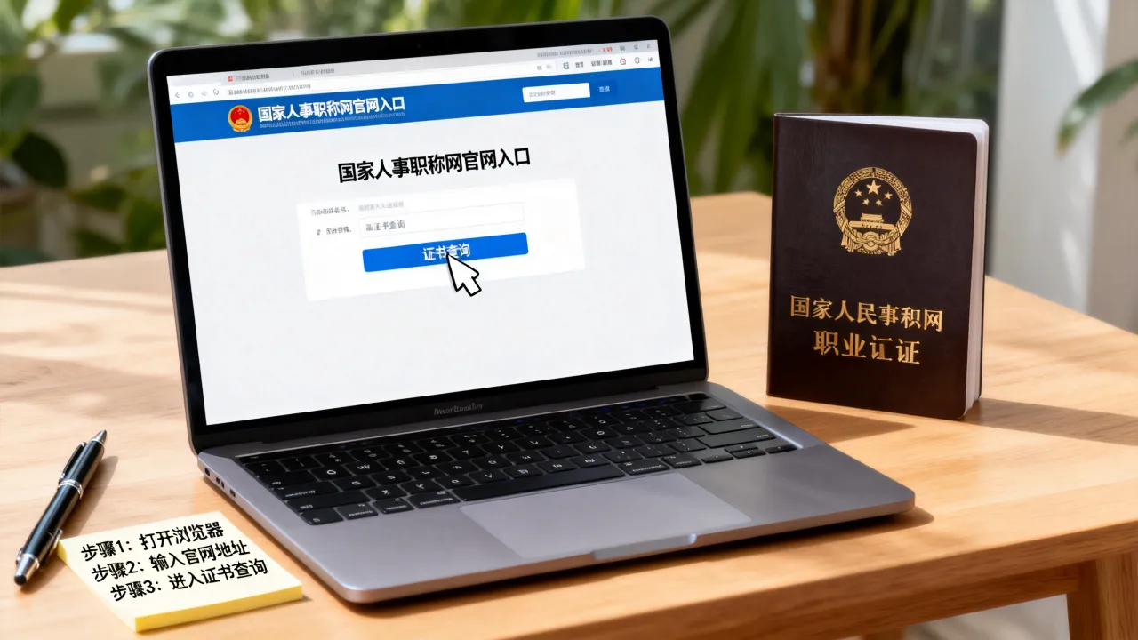 国家人事职称网官网入口在哪,职称证书查询步骤有哪些?
