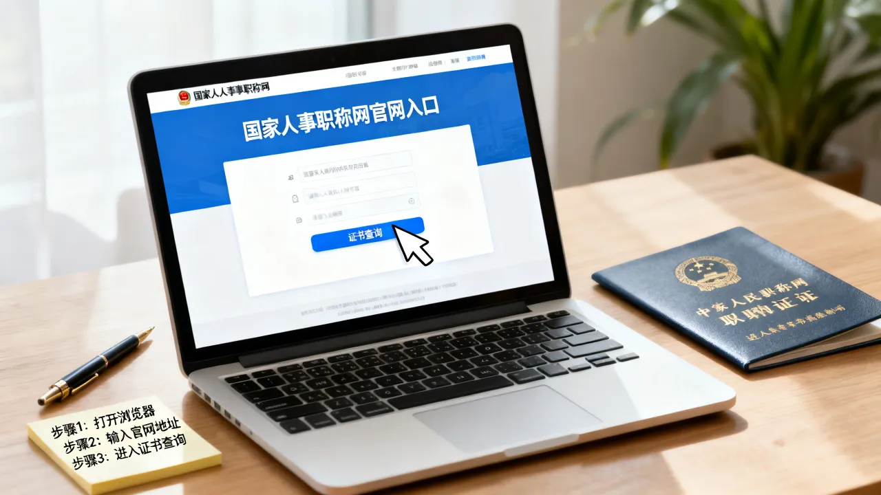 国家人事职称网官网入口在哪,职称证书查询步骤有哪些?-图2 国家人事职称网官网入口在哪,职称证书查询步骤有哪些?-图2