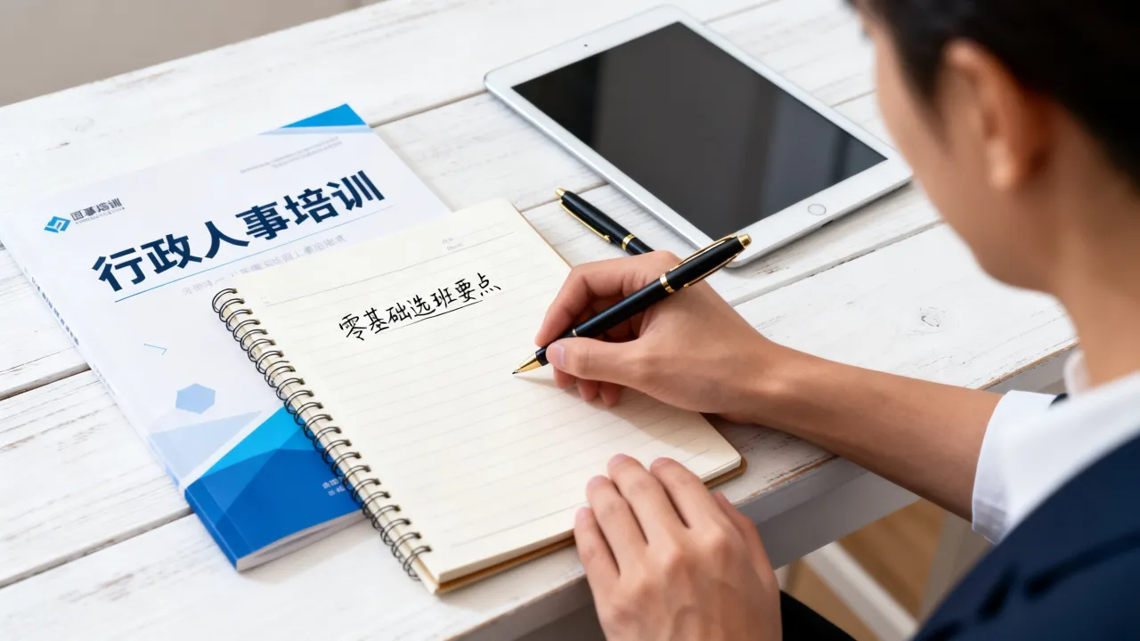 行政人事培训班哪个好?零基础该怎么选才不踩坑-图2 行政人事培训班哪个好?零基础该怎么选才不踩坑-图2