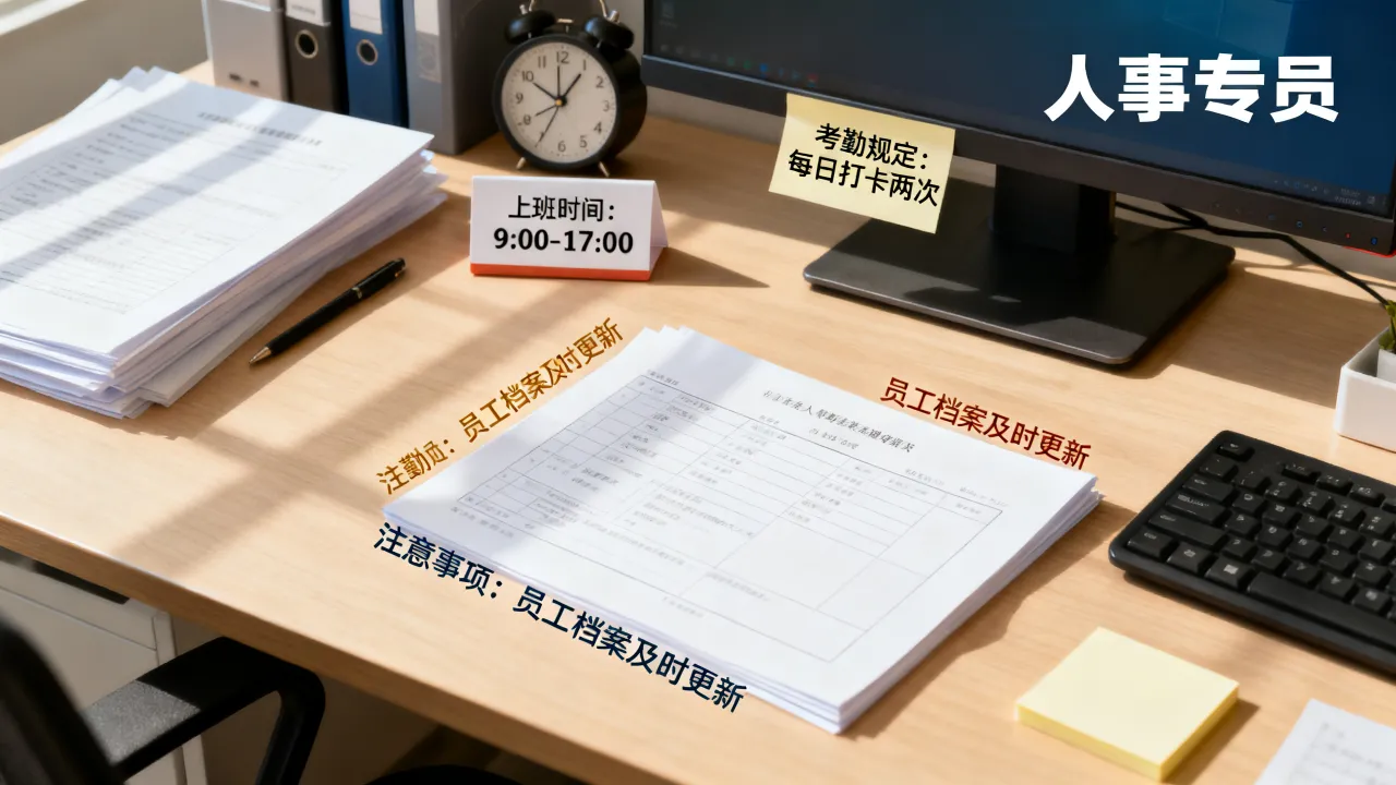 人事专员上班时间是几点,有什么规定和注意事项?-图3 人事专员上班时间是几点,有什么规定和注意事项?-图3