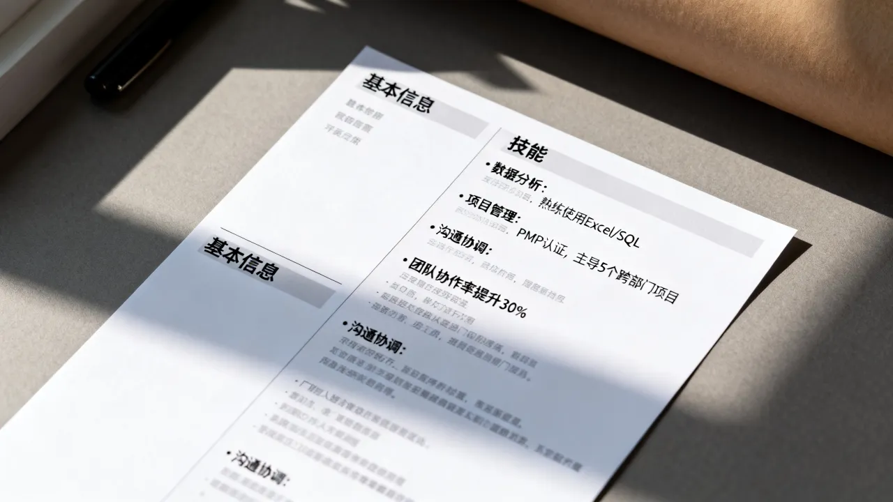 简历怎么突出技能,简历技能怎么写才能吸引HR?-图2 简历怎么突出技能,简历技能怎么写才能吸引HR?-图2