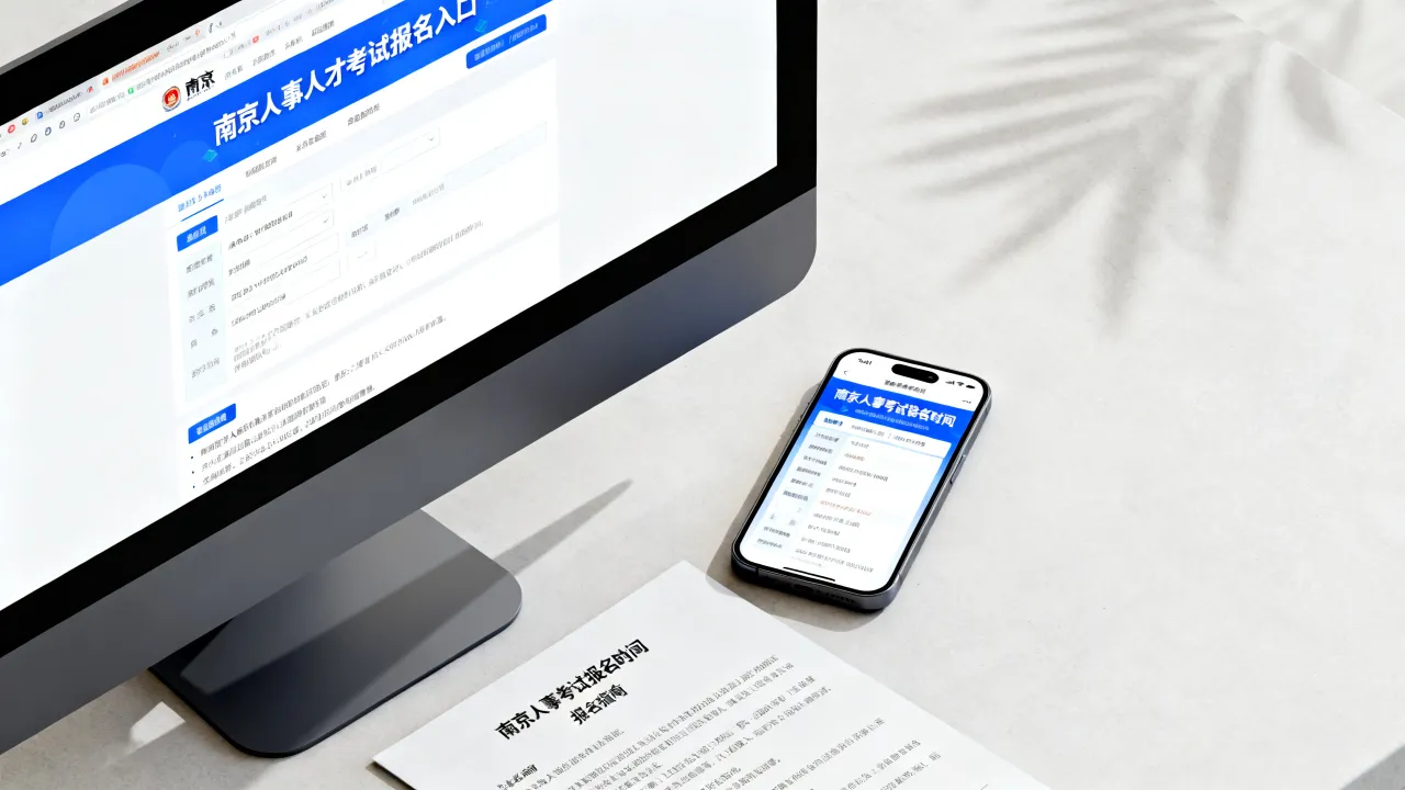 南京人事人才考试报名入口在哪，南京人事考试报名时间什么时候