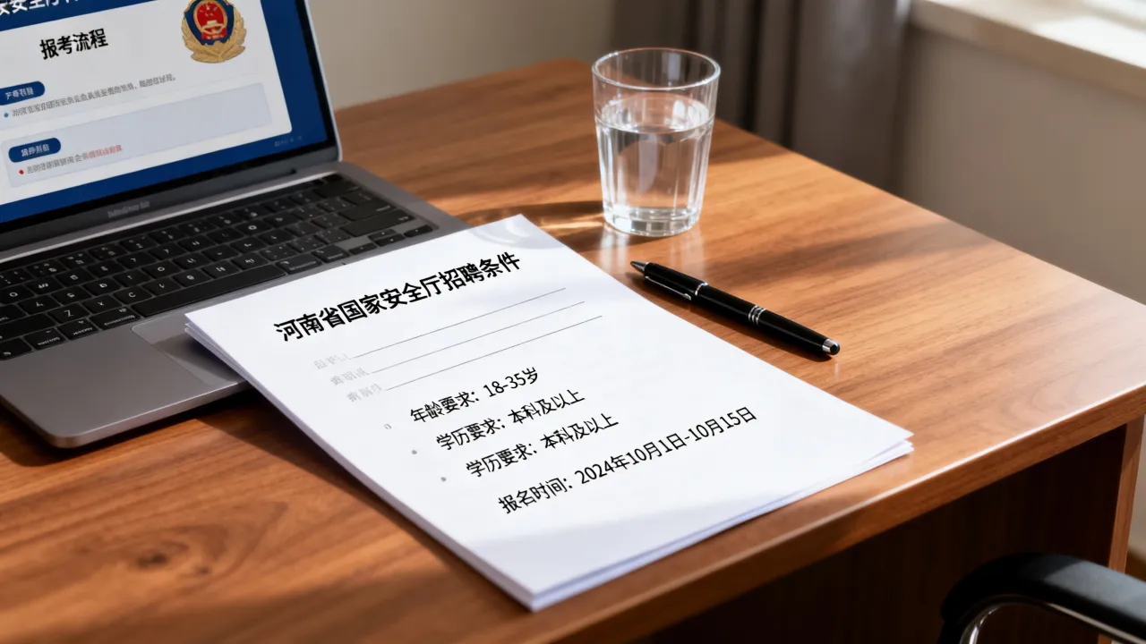 河南省国家安全厅招聘条件是什么?怎么报考上岗-图2 河南省国家安全厅招聘条件是什么?怎么报考上岗-图2