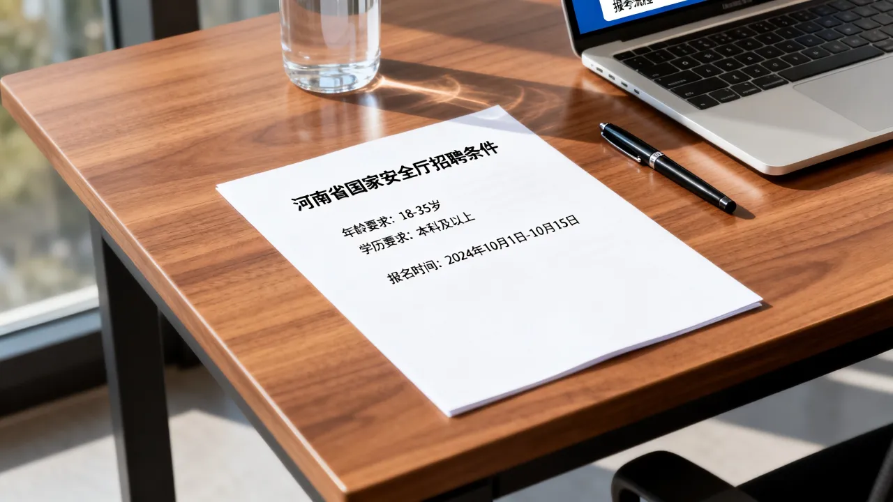河南省国家安全厅招聘条件是什么?怎么报考上岗-图3 河南省国家安全厅招聘条件是什么?怎么报考上岗-图3