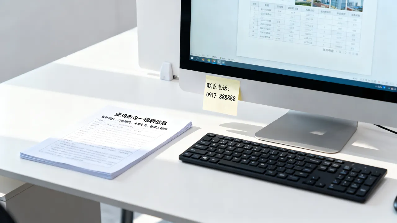 宝鸡市企一招聘信息在哪看?宝鸡企一招聘最新岗位有哪些-图2 宝鸡市企一招聘信息在哪看?宝鸡企一招聘最新岗位有哪些-图2