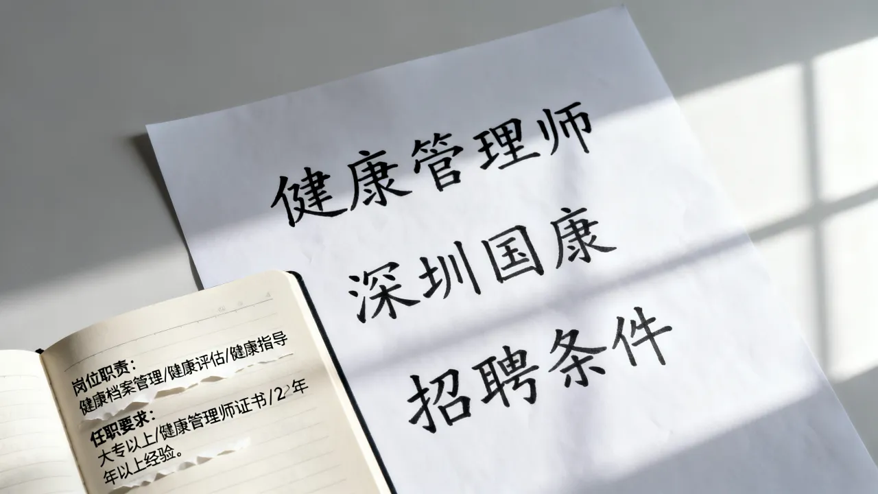 深圳国康健康管理师招聘怎么样,招聘条件有哪些