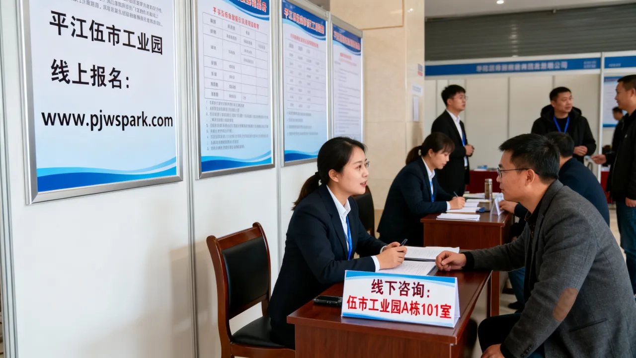 平江伍市工业园最新招聘怎么报名,伍市工业园招聘信息在哪里查询?-图2 平江伍市工业园最新招聘怎么报名,伍市工业园招聘信息在哪里查询?-图2