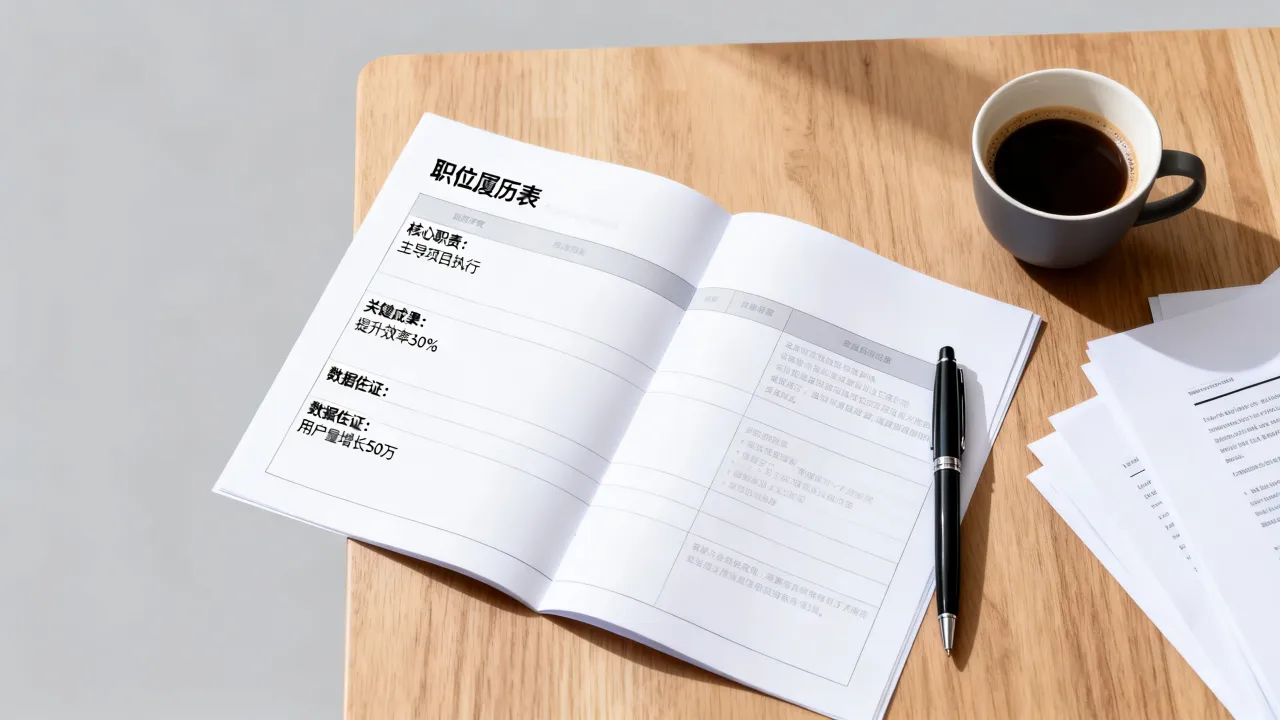 职位履历怎么写，如何突出工作成果让面试官眼前一亮？