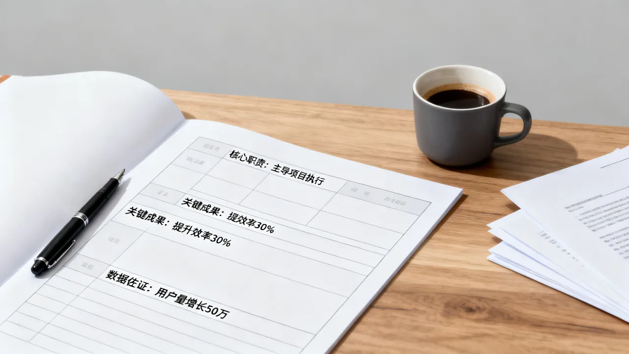职位履历怎么写,如何突出工作成果让面试官眼前一亮?-图3 职位履历怎么写,如何突出工作成果让面试官眼前一亮?-图3