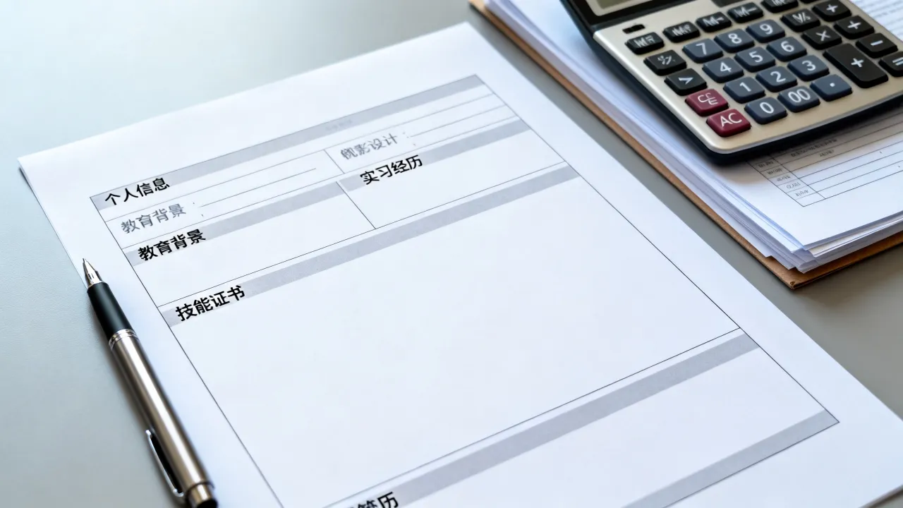 税务简历怎么写，应届生求职必备哪些内容-图2