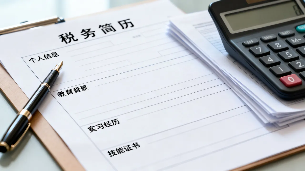 税务简历怎么写，应届生求职必备哪些内容-图3