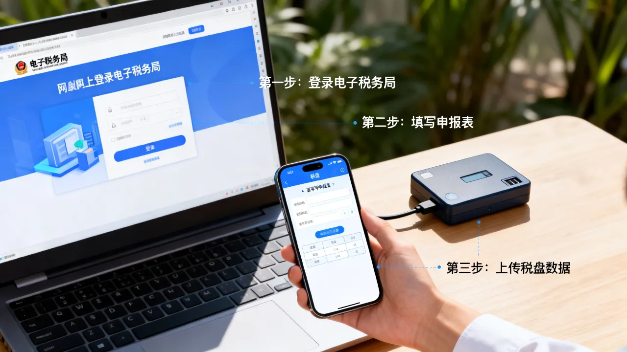 税务局如何报税?网上报税详细流程是什么
