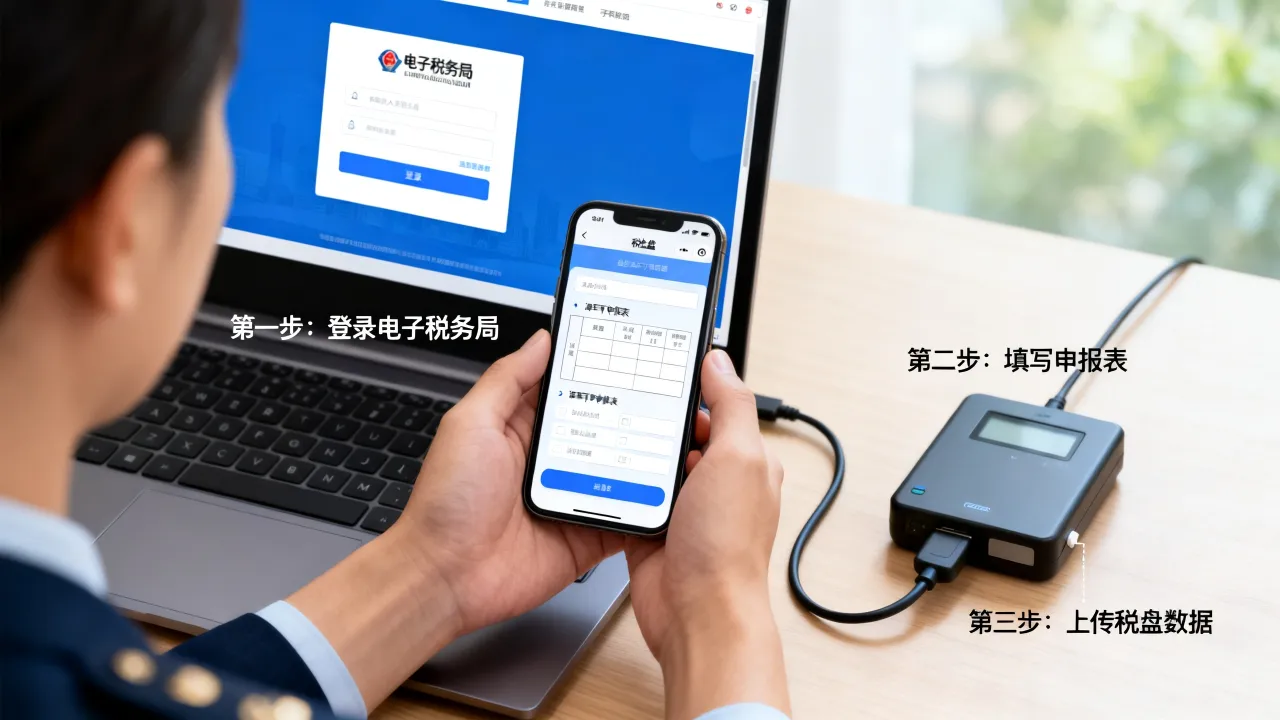 税务局如何报税?网上报税详细流程是什么-图2 税务局如何报税?网上报税详细流程是什么-图2