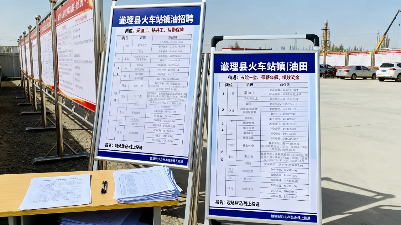 鄯善县火车站镇油田招聘待遇怎么样,有哪些岗位怎么报名?