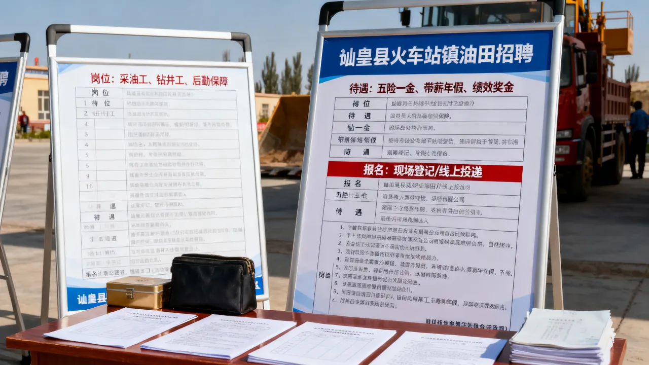 鄯善县火车站镇油田招聘待遇怎么样,有哪些岗位怎么报名?-图2 鄯善县火车站镇油田招聘待遇怎么样,有哪些岗位怎么报名?-图2