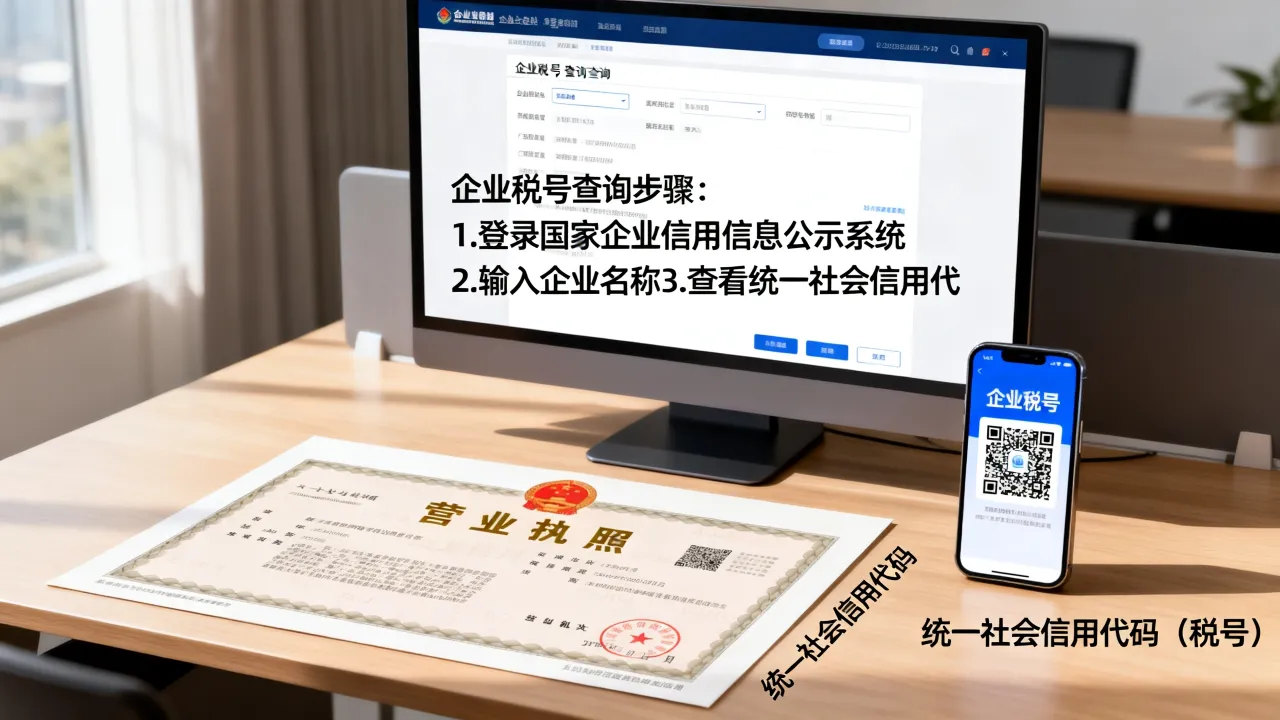 如何查询企业的税号,企业税号在哪里看?-图3 如何查询企业的税号,企业税号在哪里看?-图3