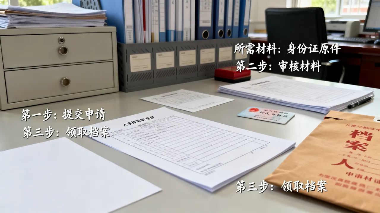 如何申请提取人事档案?人事档案提取申请流程及所需材料?