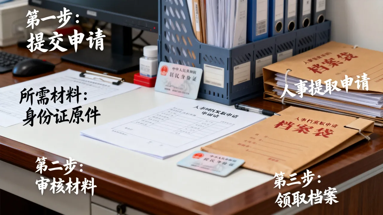如何申请提取人事档案？人事档案提取申请流程及所需材料？-图2