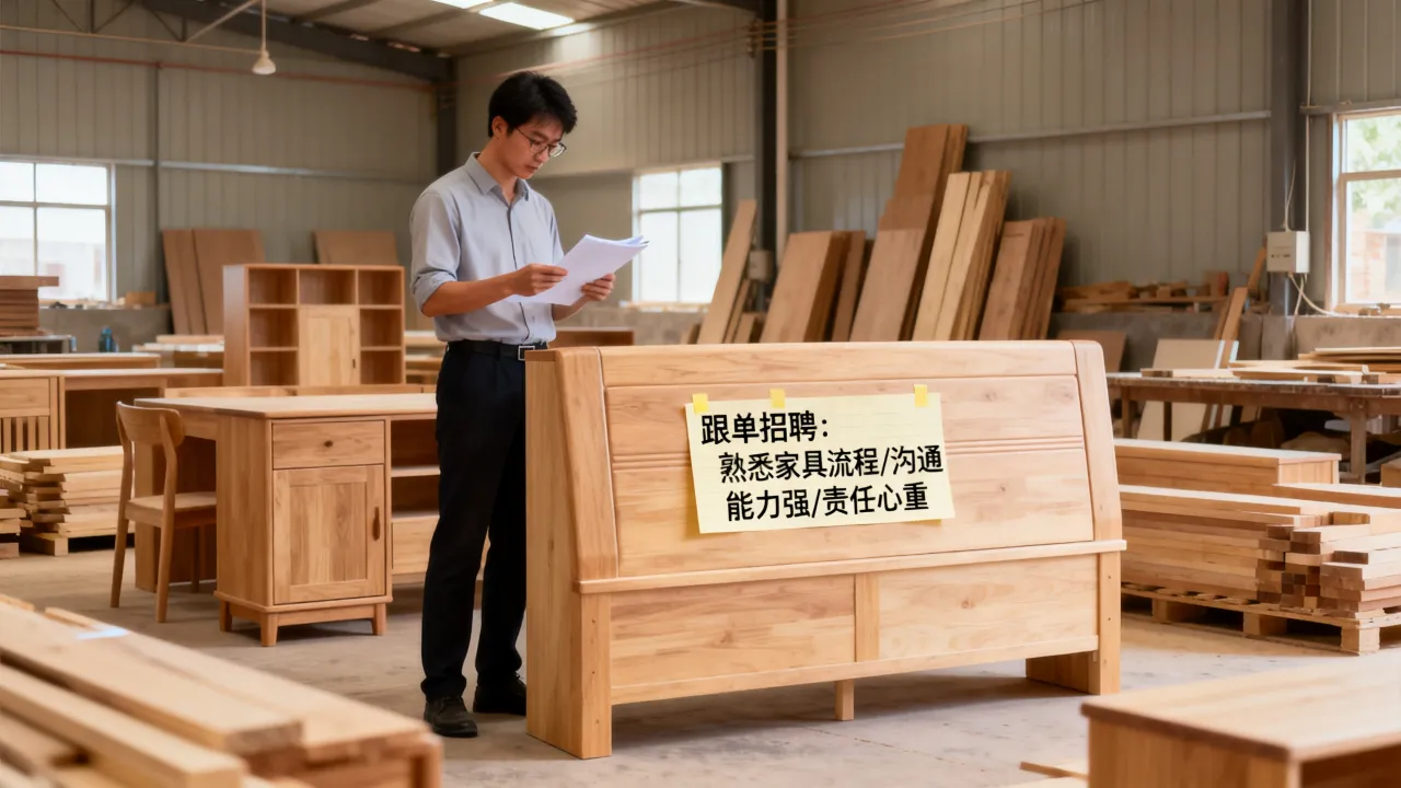 徐州松木家具厂招聘跟单吗?徐州松木家具厂跟单招聘要求有哪些?