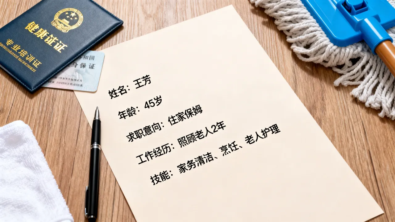 家政求职怎么写,无经验家政阿姨如何写简历快速找到工作?