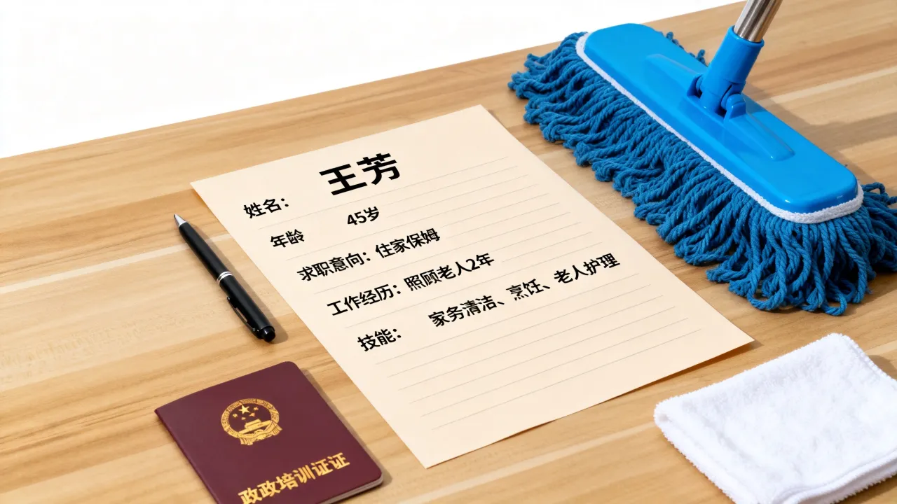 家政求职怎么写,无经验家政阿姨如何写简历快速找到工作?-图2 家政求职怎么写,无经验家政阿姨如何写简历快速找到工作?-图2