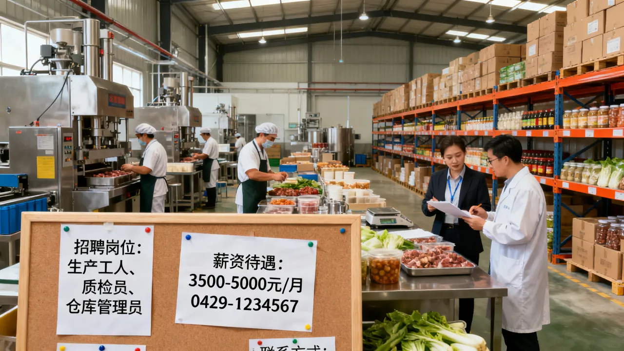 葫芦岛市食品厂招聘信息有哪些?如何快速找到好工作?