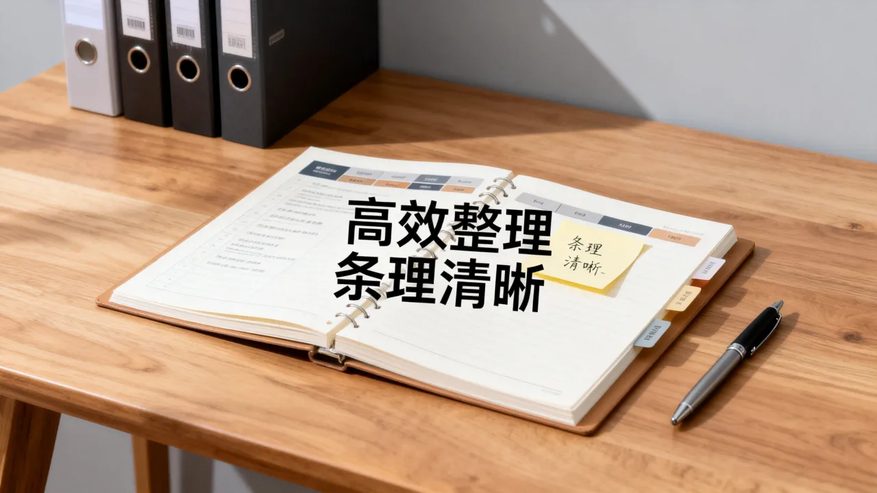 资料本怎么写才能高效整理，资料本怎么写更条理清晰？-图2