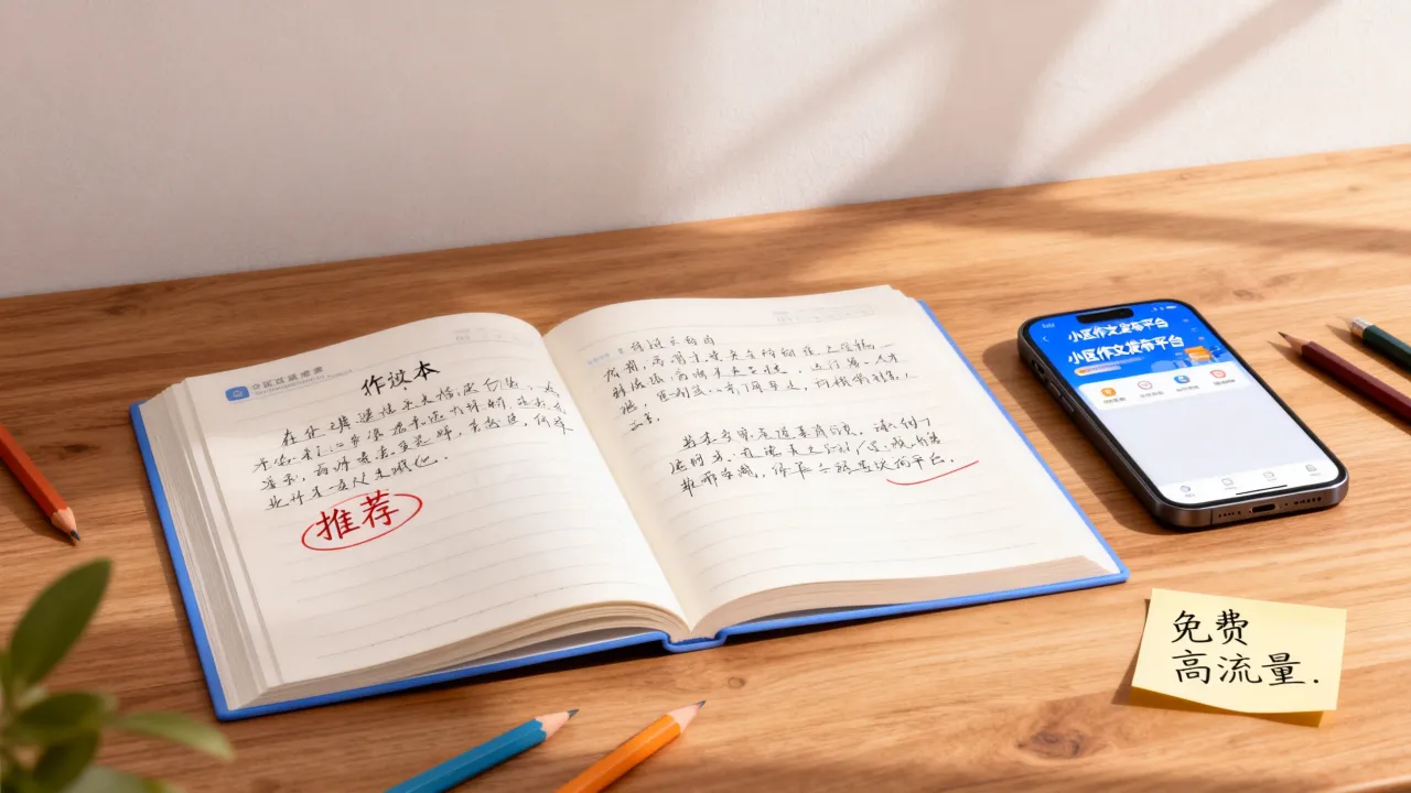 小区作文怎么推荐？有哪些免费且高流量的发布平台？-图2
