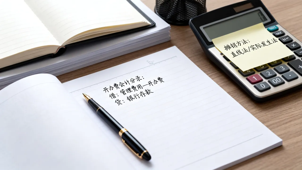 开办费如何核算,开办费会计分录及摊销方法是什么?-图3 开办费如何核算,开办费会计分录及摊销方法是什么?-图3