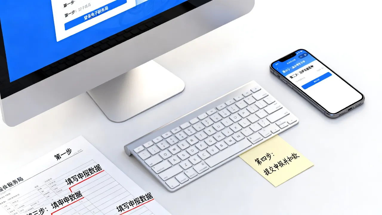 国税地税如何网上申报,网上报税具体操作步骤有哪些?