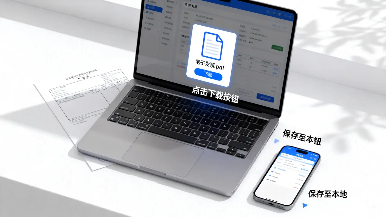 电子发票怎么下载打印?如何获取电子发票文件?-图2 电子发票怎么下载打印?如何获取电子发票文件?-图2