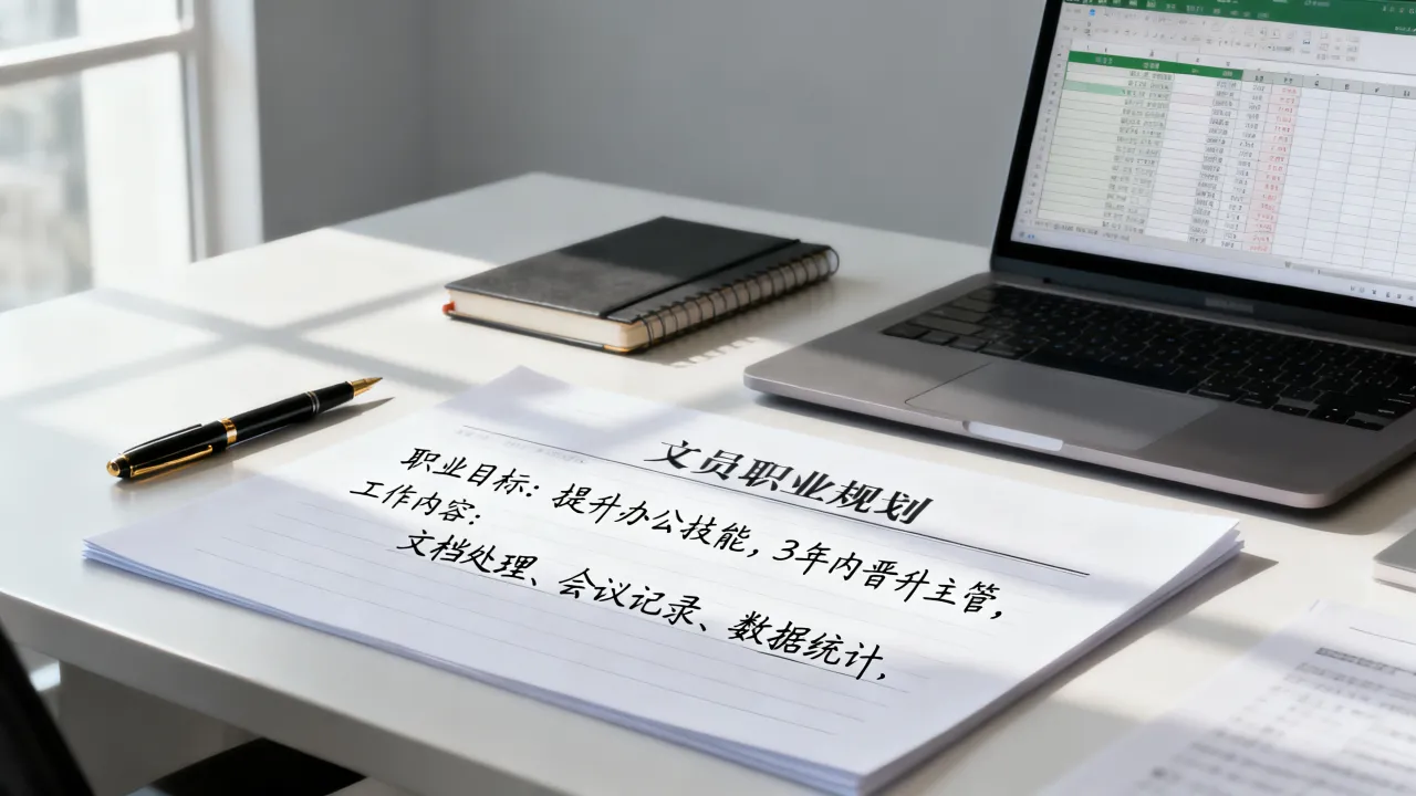 文员职业怎么写,文员职业规划书具体怎么写才好?-图2 文员职业怎么写,文员职业规划书具体怎么写才好?-图2