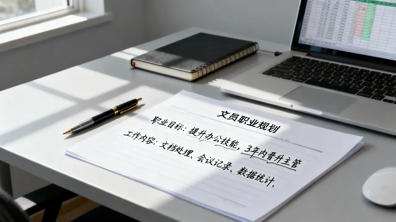 文员职业怎么写,文员职业规划书具体怎么写才好?-图3 文员职业怎么写,文员职业规划书具体怎么写才好?-图3