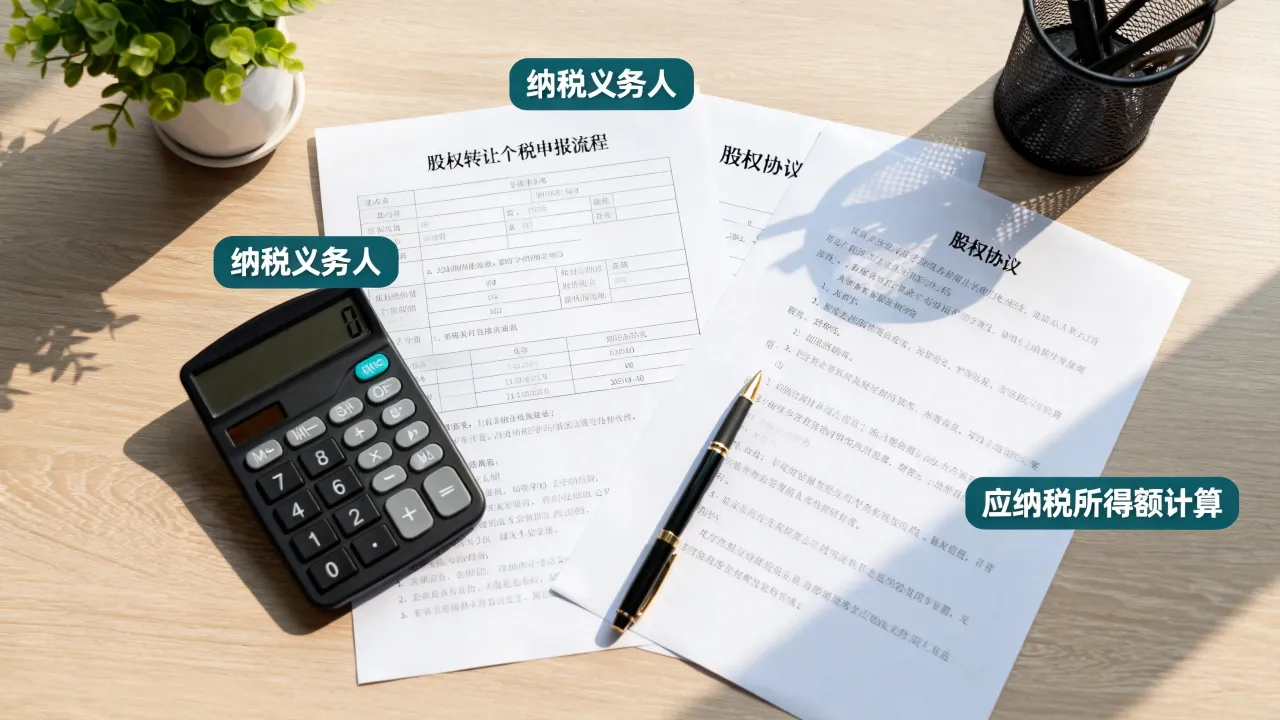 转让股权如何交个税,股权转让个人所得税申报流程详解-图2 转让股权如何交个税,股权转让个人所得税申报流程详解-图2