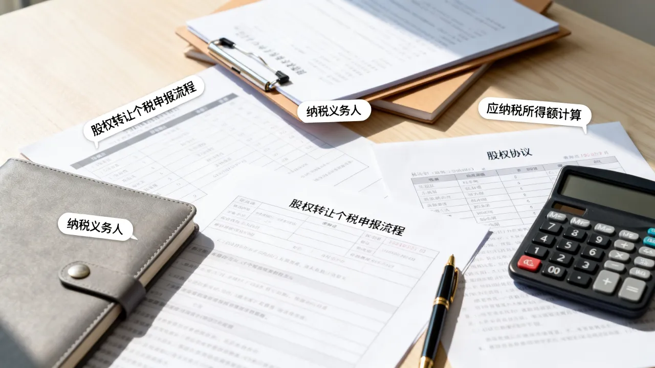 转让股权如何交个税,股权转让个人所得税申报流程详解-图3 转让股权如何交个税,股权转让个人所得税申报流程详解-图3