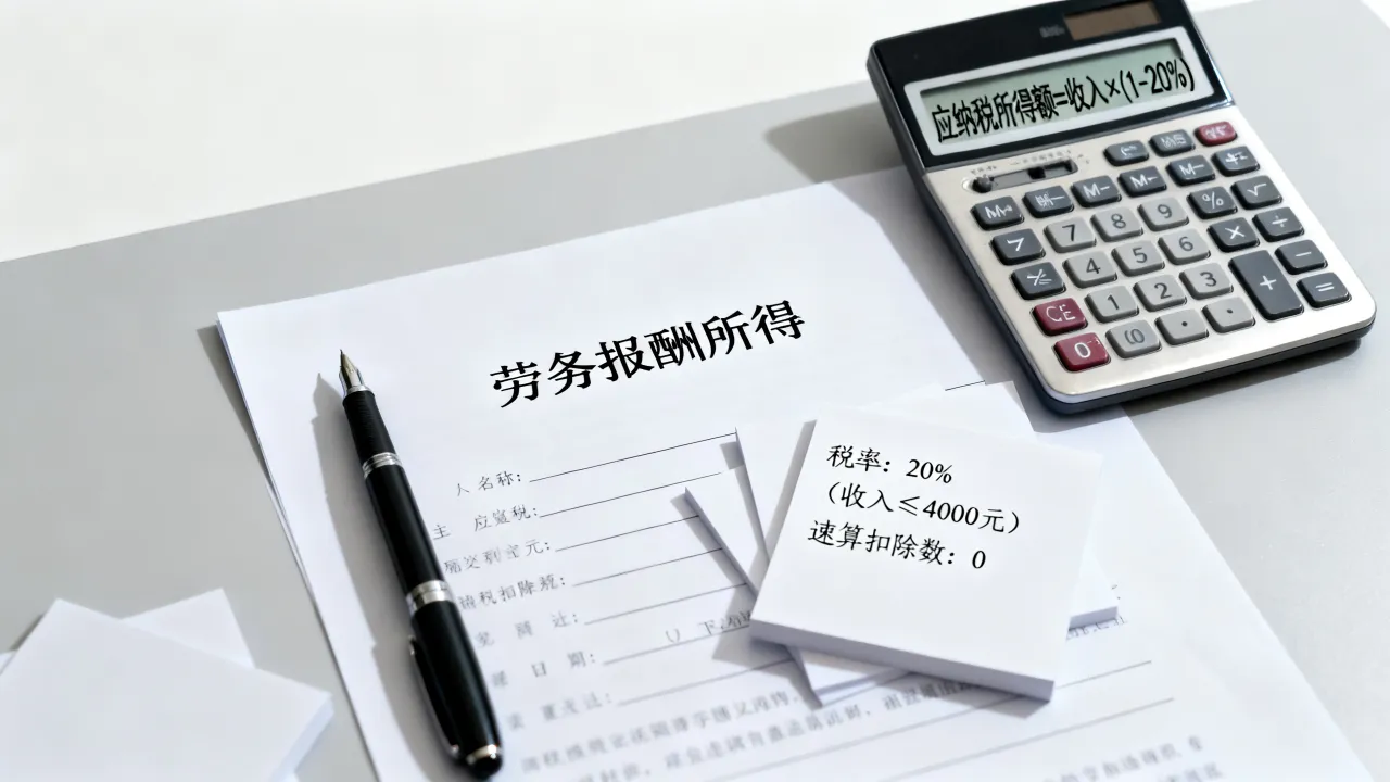 劳务如何缴纳个税，个人劳务报酬所得税怎么算-图2