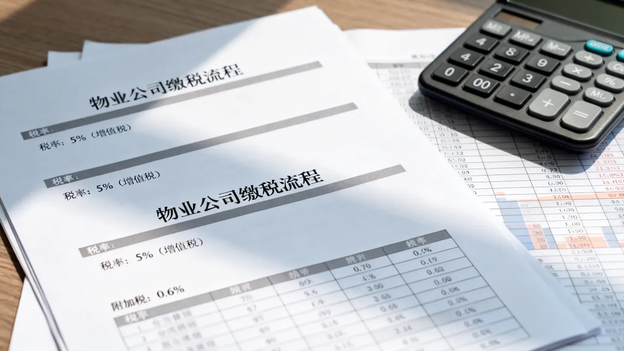 物业公司如何缴税，物业公司要交哪些税及税率是多少？-图2