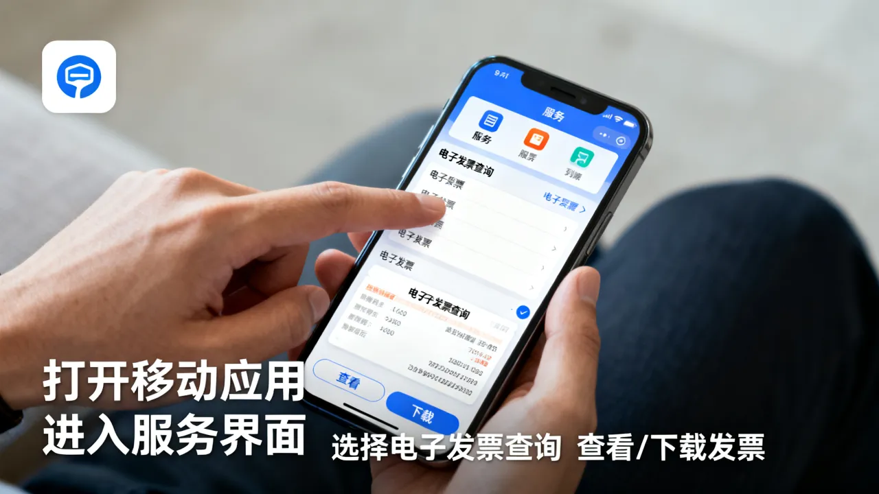 移动如何查询电子发票?手机端操作步骤详解-图2 移动如何查询电子发票?手机端操作步骤详解-图2