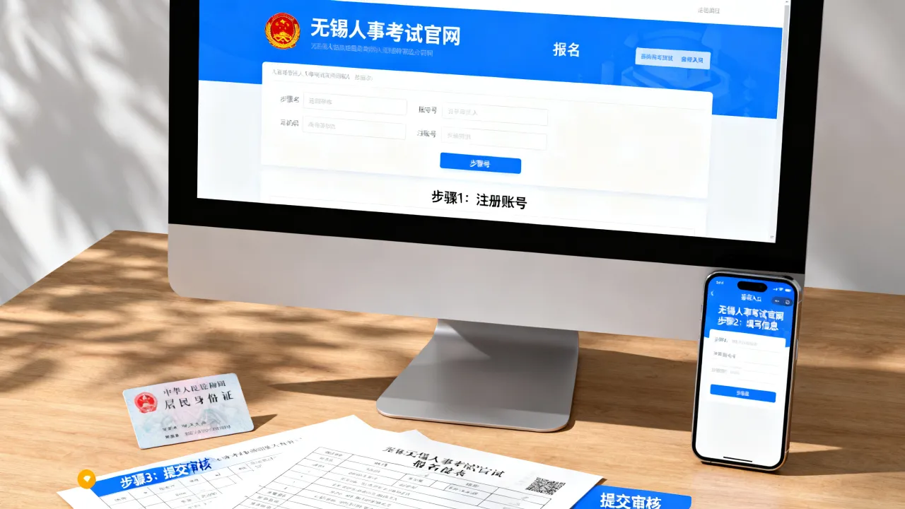 无锡人事考试官网怎么报名？无锡人事考试官网报名入口