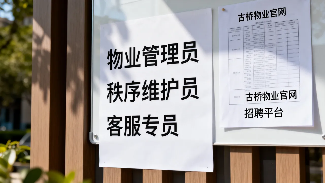 古桥物业招聘有哪些岗位,物业招聘信息在哪看-图3 古桥物业招聘有哪些岗位,物业招聘信息在哪看-图3