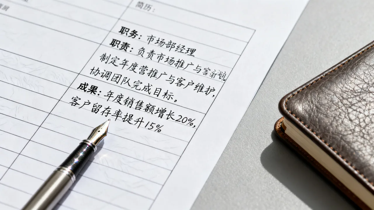 职务简历怎么填写,职务简历中的职务描述怎么写?-图3 职务简历怎么填写,职务简历中的职务描述怎么写?-图3