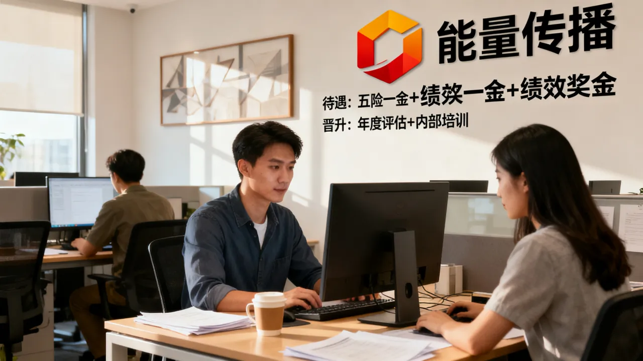 能量传播公司招聘待遇怎么样，员工晋升空间大不大？
