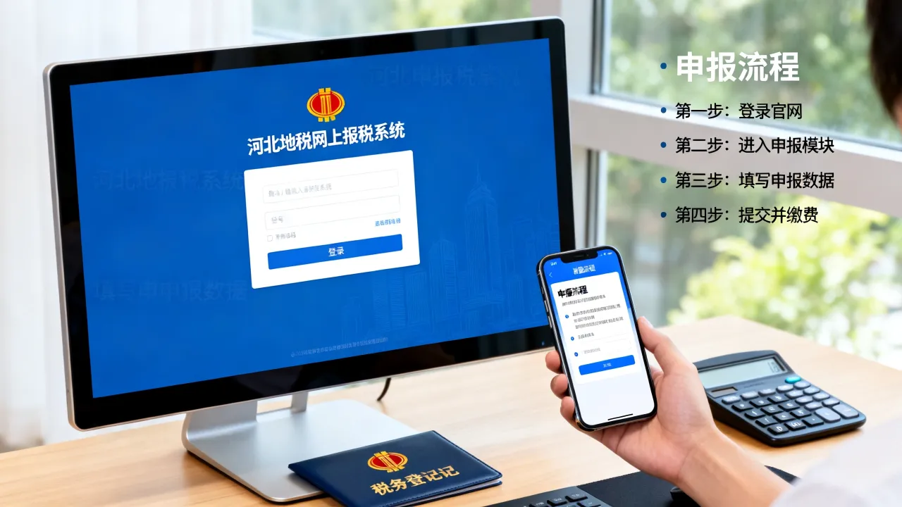 河北地税如何网上报税?申报流程步骤-图2 河北地税如何网上报税?申报流程步骤-图2