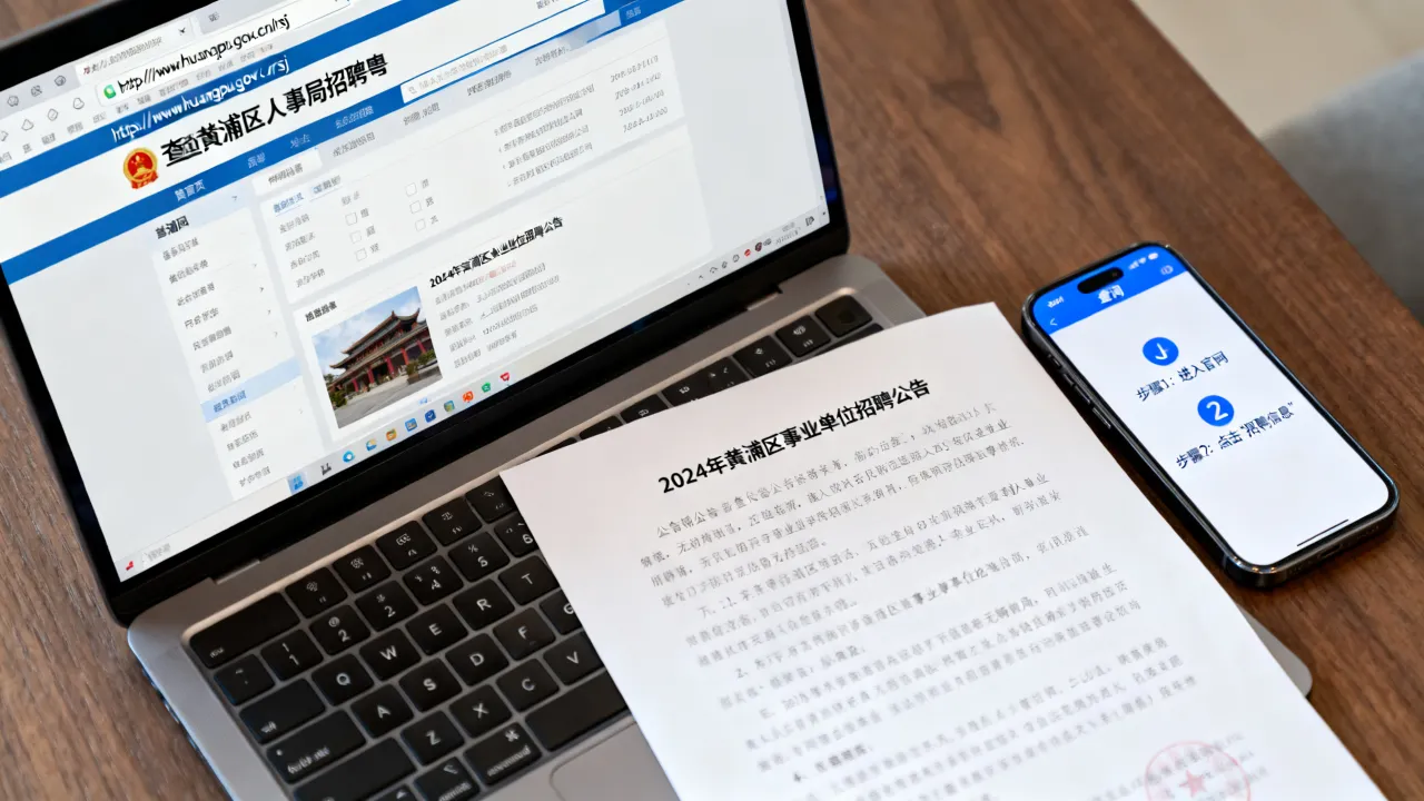 黄浦区人事局官网入口在哪?怎么查询最新招聘公告信息-图2 黄浦区人事局官网入口在哪?怎么查询最新招聘公告信息-图2