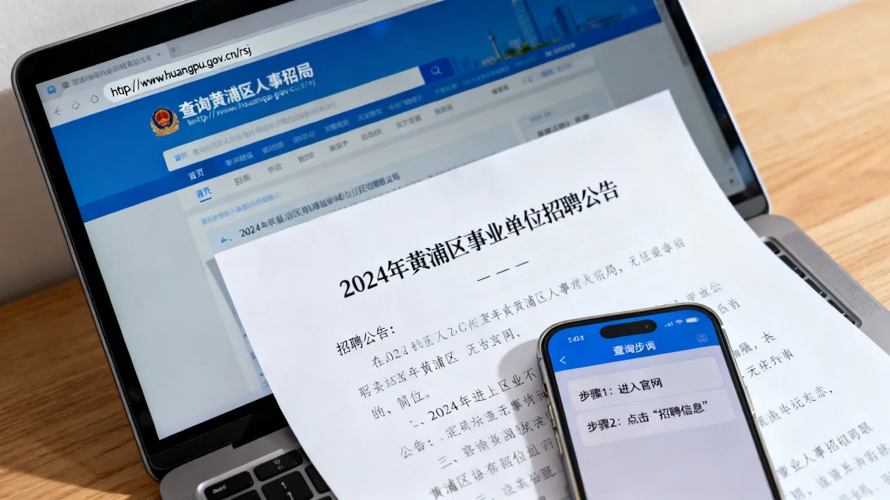 黄浦区人事局官网入口在哪?怎么查询最新招聘公告信息-图3 黄浦区人事局官网入口在哪?怎么查询最新招聘公告信息-图3