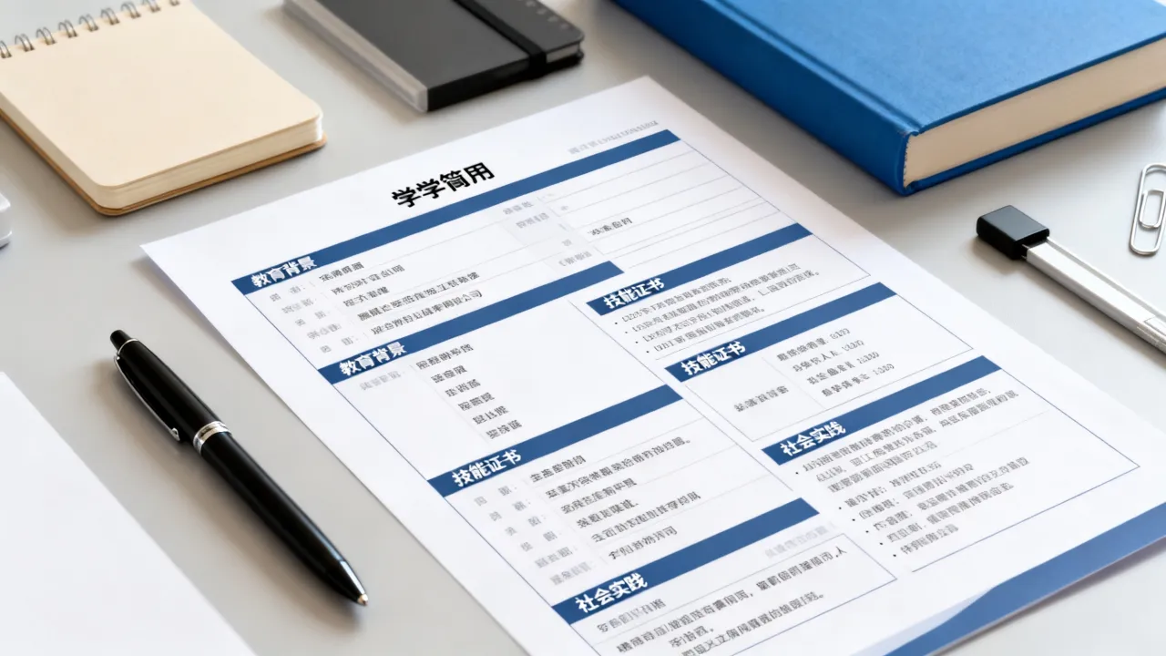 求学简历怎么制作?没有经验怎么写个人简历亮点,有哪些技巧-图2 求学简历怎么制作?没有经验怎么写个人简历亮点,有哪些技巧-图2