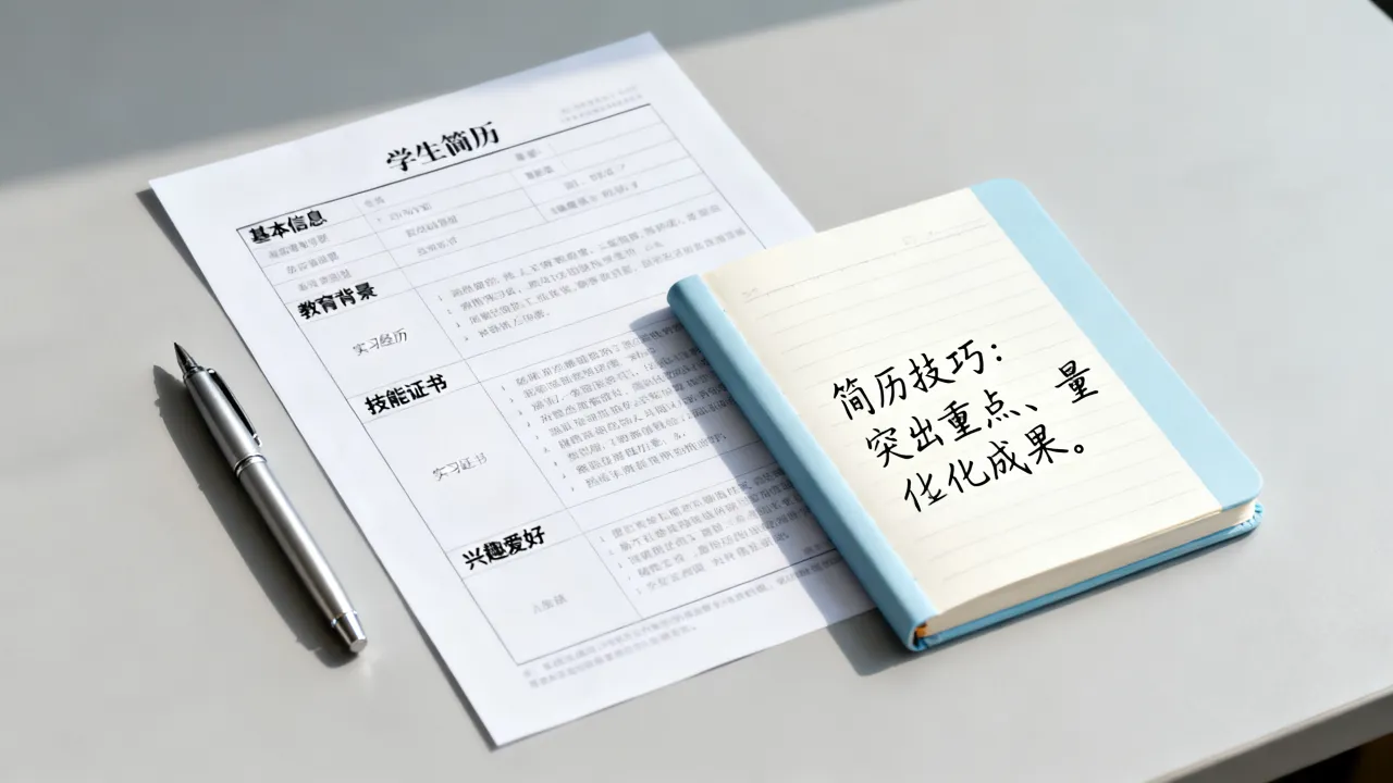 学生履历怎么编辑,写学生简历有哪些技巧和注意事项?-图2 学生履历怎么编辑,写学生简历有哪些技巧和注意事项?-图2